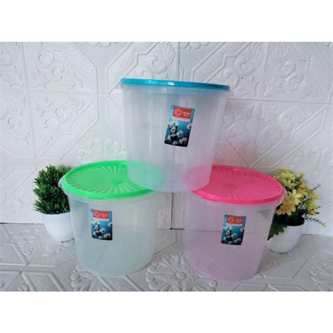 Jual Toples Plastik Yoyo Star L Toples Makanan Toples Serbaguna Tebal