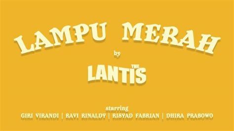 Chord Kunci Gitar Dan Lirik Lagu Lampu Merah The Lantis Paling Mudah