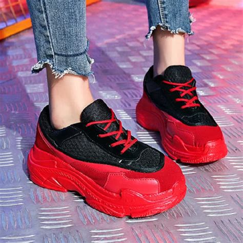 New Spring And Summer Fashion Harajuku Thick Soled Casual Shoes Trend