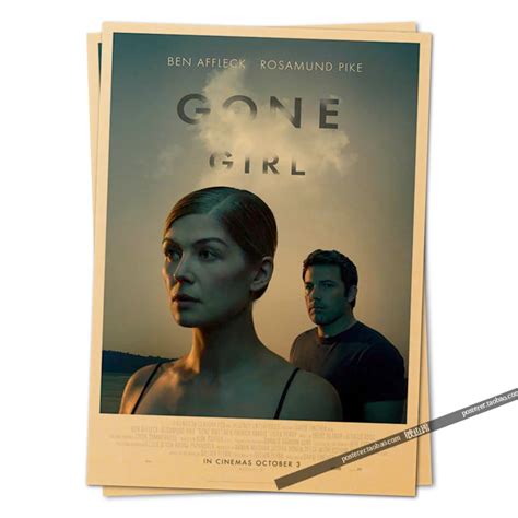 gone girl movie poster 2014 Vintage Retro Adornment Poster Home Decor ...