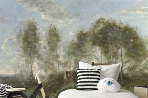 25 Scenic Landscape Wallpaper Murals Beautiful Vintage Art And