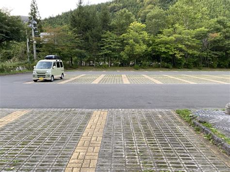 【道の駅 かわうち湖】車中泊可能、山の中の静かな道の駅 軽バン旅キャン 日本一周 道の駅 バンライフ 車中泊