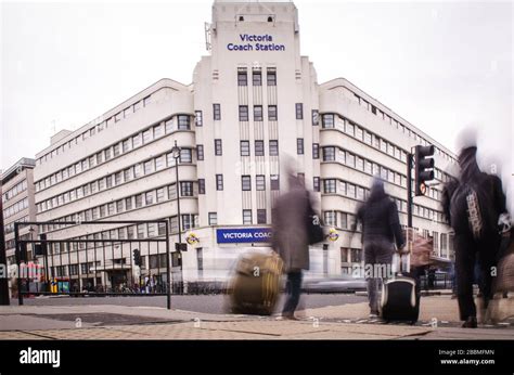 LONDON- London Victoria Coach Station, the largest coach station in ...