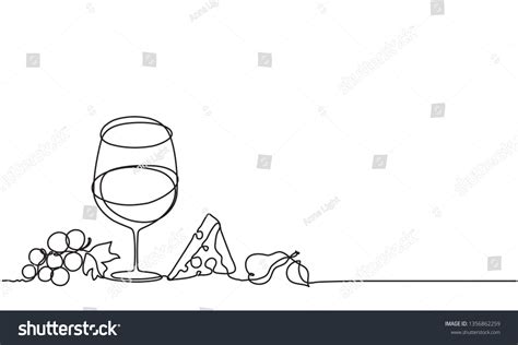 1,445 Wine Cheese Line Art Images, Stock Photos & Vectors | Shutterstock