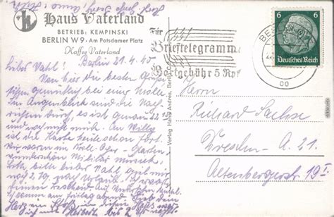 Gro Er Saal Haus Vaterland Tiergarten Berlin Vintagepostcards