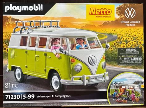 Playmobil T Vw Camper Bus Neu Ovp Netto Edition Eur