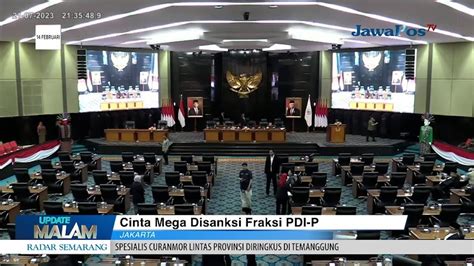 Cinta Mega Disanksi Fraksi PDIP Ketahuan Main Judi Online Saat Sidang