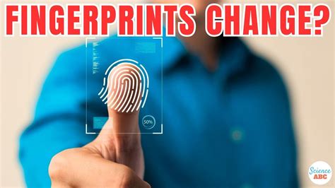 Do Fingerprints Change Is It Possible To Alter Fingerprints YouTube