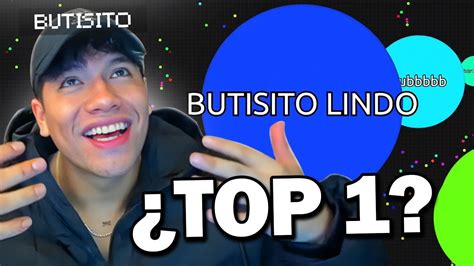 INTENTANDO LLEGAR AL TOP 1 EN AGAR IO Butisito YouTube