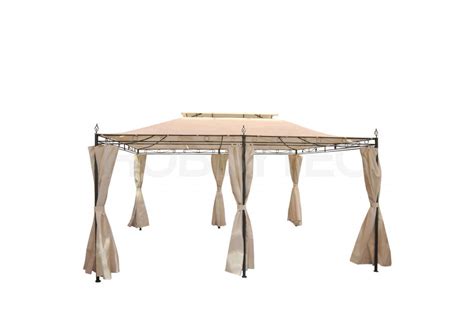 Pergola Lilo 4x3 metara s bočnom zidu