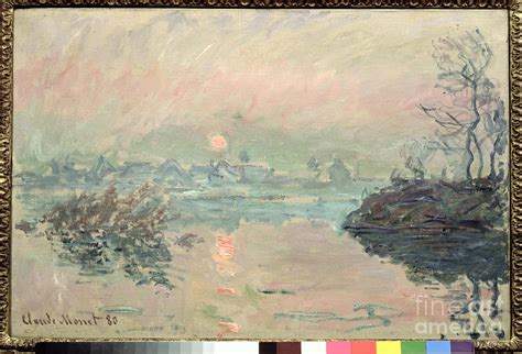 Sunset, 1880 Painting by Claude Monet - Fine Art America