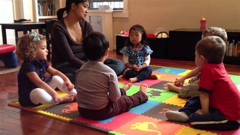 Circle Time At Preschool Youtube