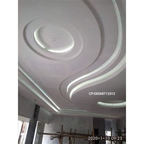 Jual Plafond Gipsum Drop Ceiling Lengkung Shopee Indonesia