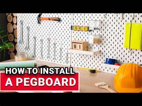 How To Install Pegboard Ace Hardware Youtube