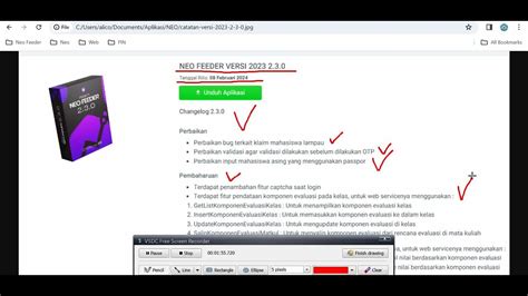 update neo feeder youtube