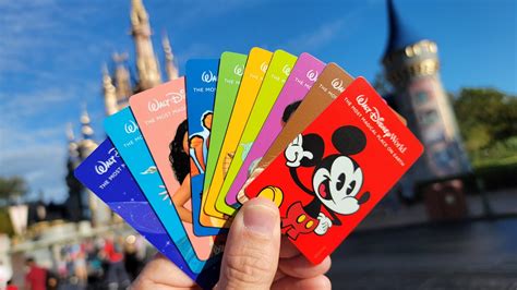 All New Walt Disney World Ticket Designs Now Available Chip And Company