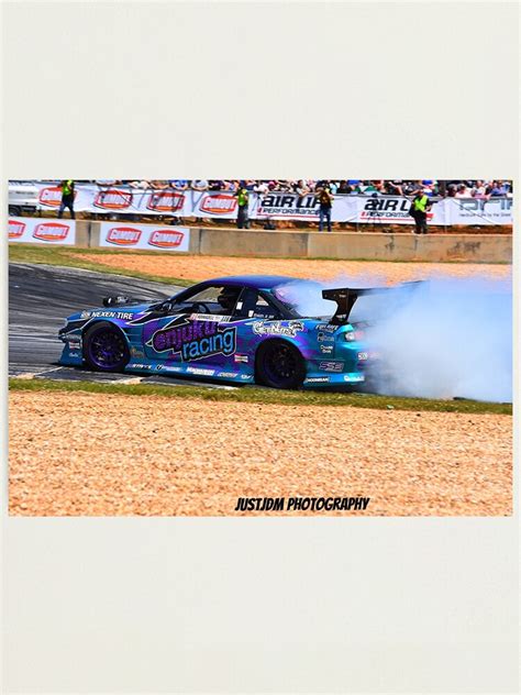 "Enjuku Racing Nissan S15 Drift car" Photographic Print by ...