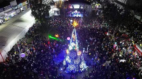 As Se Vivi El Encendido Del Rbol En Tizayuca La Jornada Hidalgo