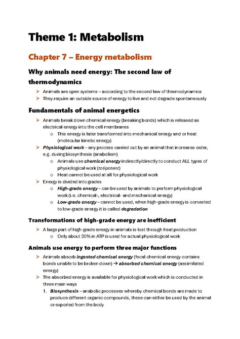 Energy Metabolism Of Farm Animals 6