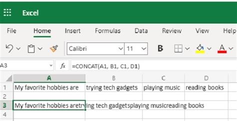 Cómo Usar La Función Concatenar En Excel