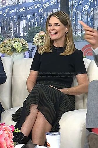 Savannah Guthrie Outfits Fashion On Today Savannah Guthrie