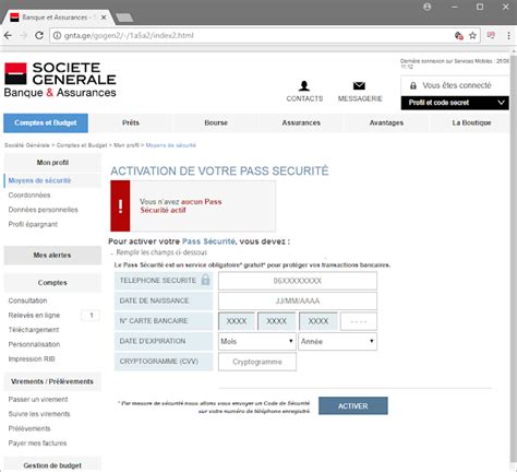 Société Générale Phishing Piratage par e mail