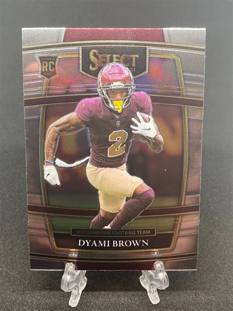 2021 Panini Select Dyami Brown 67 Rookie RC Concourse Commanders EBay