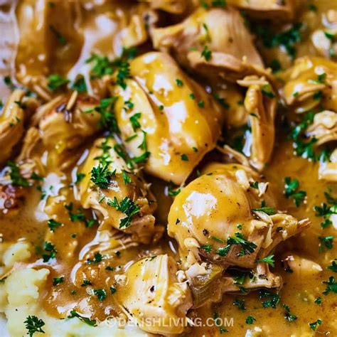 Crockpot Chicken And Gravy Recipe Simply Wholesome Cooking