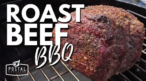 How To Cook Roast Beef On The Grill How To Bbq Roast Beef Youtube