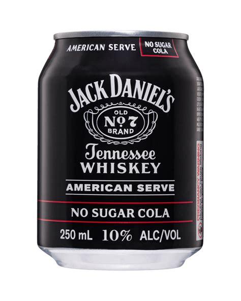 Buy Jack Daniel S American Serve No Sugar Cola Ml Online Low Prices