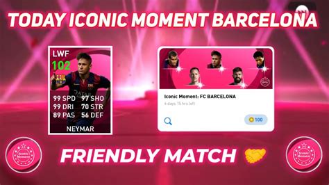 Barcelona Iconic Moment Pack Opening Live Pes Mobile Afridi