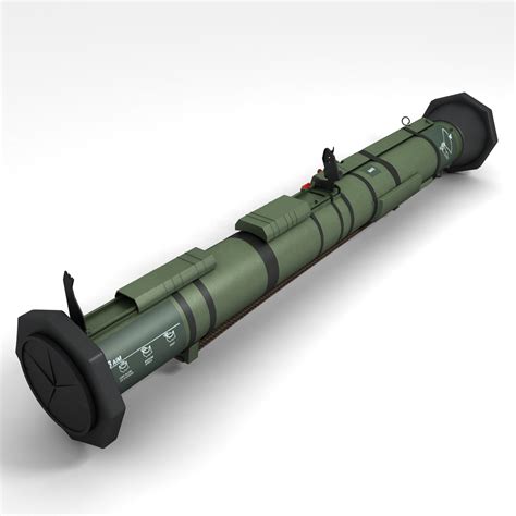 At Anti Tank Rocket Launcher D Model Ds Fbx Obj Max