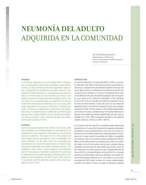 PDF ADQUIRIDA EN LA COMUNIDAD clinicalascondes 81 NEUMONÍA