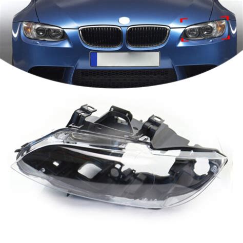 Front Left Clear Headlight Lens Shell Cover Fit Bmw E E M I