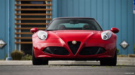 Alfa Romeo 4C Spider US Spec 2015MY Front