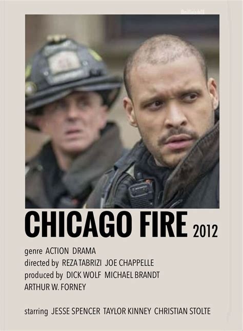 Chicago fire by Millie | Series y peliculas, Posters minimalistas ...