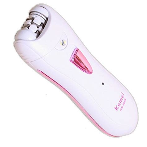 Buy Kemei Lady Rechargeable Epilator Shaver Km R Online At Low