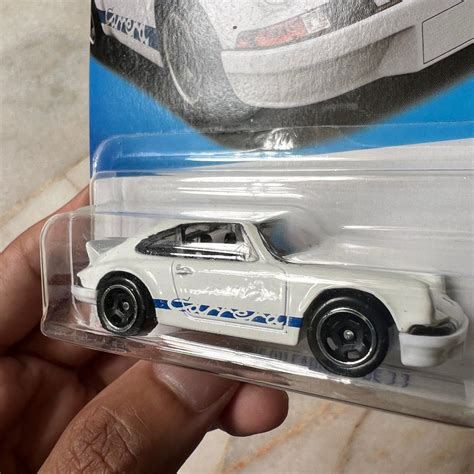 Hotwheels Porsche 911 Carrera RS 2 7 Putih Hobbies Toys Toys