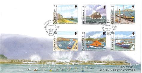 Let me take you on a philatelic trip......: The History of Alderney Harbour, Alderney