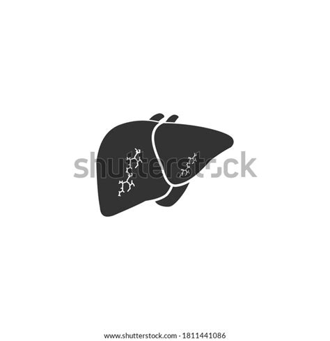 Human Liver Icon Vector Symbol Isolated Stock Vector Royalty Free 1811441086 Shutterstock