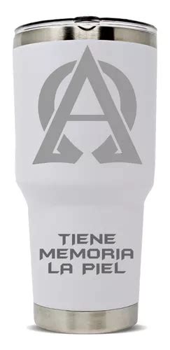 Vaso Termico 30 Oz Alfredo Olivas Tiene Memoria La Piel Envío gratis