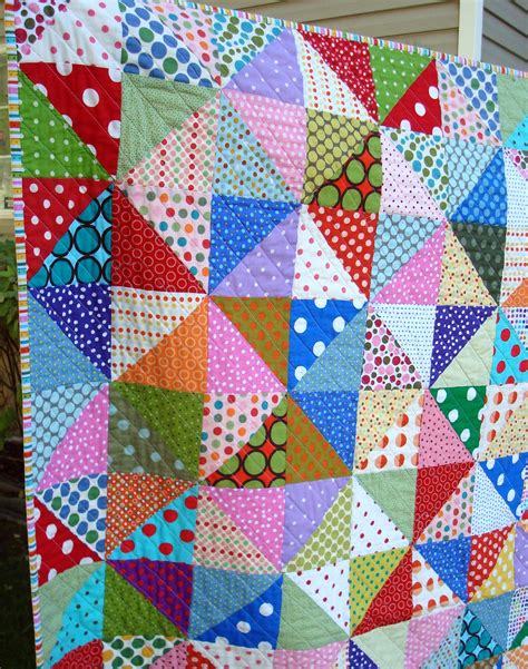 Quilt Story Sewsara S Polka Dot Quilt