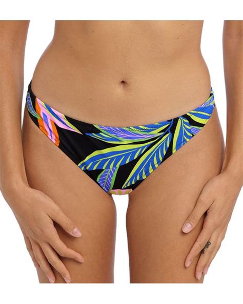 Freya Standard Desert Disco Brazilian Bikini Brief In Blue Lyst