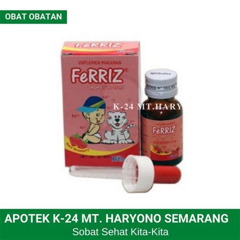 Jual Ferriz Drop 15 ML Suplemen Zat Besi Dan Mencegah Anemia Di Lapak