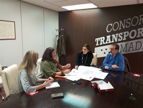 El Ayuntamiento Y El Consorcio Regional De Transportes Trabajan Ya En