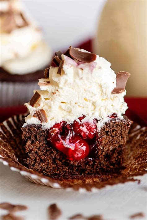 Black Forest Cupcakes Easy Dessert Recipes