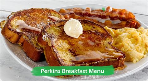 perkins 55 plus breakfast menu with prices [Updated January 2025]