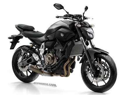 YAMAHA MT 07 2016Puissance 74 8 Ch à 9000 Tr mn chPoids kg fiche