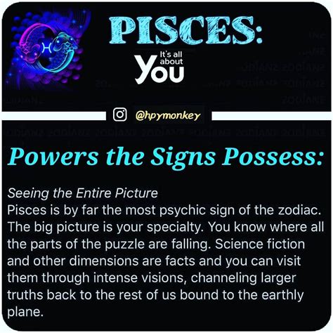 Powers The Signs Posses Pisces Pisces Zodiac Zodiac Signs Pisces