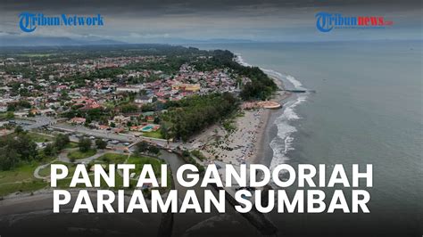 Wisata Di Pantai Gandoriah Sumatera Barat Enaknya Jajanan Khas